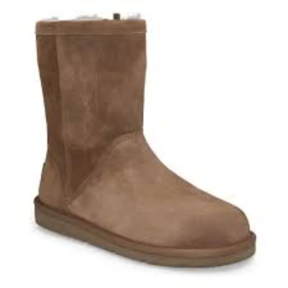 UGG Women's Tan Chestnut‎ Rosylynn Sheepskin Ankle Winter Snow Boot Size 6